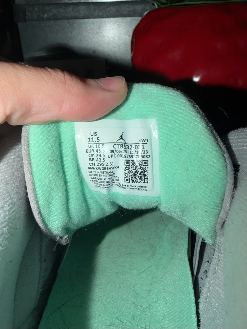 Air Jordan 3 (Green Glow)